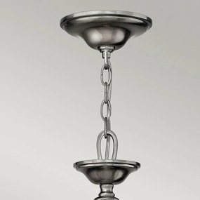 Hinkley HK-SUSSEX9 - Láncos csillár SUSSEX 9xE14/40W/230V matt króm