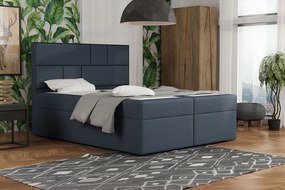 MELINDA dizájnér ágy tárolóval 180x200 - kék 1