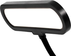 KAJA K-BL1185 CZARNY DAFI Fekete Színű Asztali Lámpa 10W LED 530Lm 3000–5700K IP20
