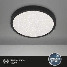 Briloner 3071-015 - LED Mennyezeti lámpa RUNA LED/24W/230V fekete