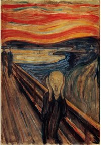 Művészet A sikoly Munch 1000 db-os Compact puzzle Clementoni