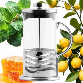 Hőálló Üveg Dugattyús Kávéfőző 1000ML Berretti Gyógynövény Tea Kávéhoz