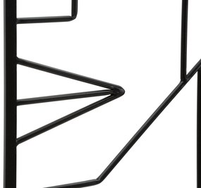 Vas fali panel törzsi egyszerű készlet 2db 60x1x80cm