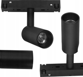 Mágneses Reflektor 3W 4000K Fekete Energiatakarékos Világítás DDCX-007