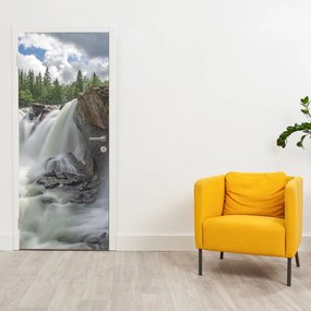 Fotótapéta ajtóra - Vízesések (95x205cm)