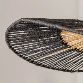 Brilagi - LED csillár kábelen CERIA BOHO 1xE27/40W/230V átm. 80 cm fekete/barna