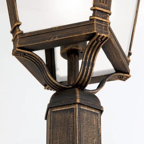 Orion - AIKO kültéri lámpa 1xE27/60W/230V 240 cm IP23 bronz/patina