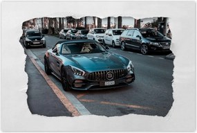 Poszter 60x40 Fekete Bentley autó