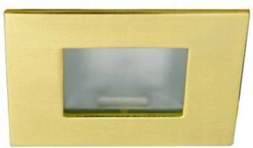 Süllyesztett lépcsőlámpa négyszögletes matt arany lépcsőhöz G4 MS-04