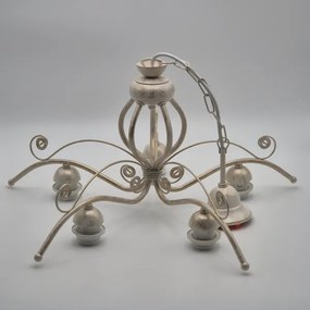 Csillár láncon RETRO II 5xE27/60W/230V