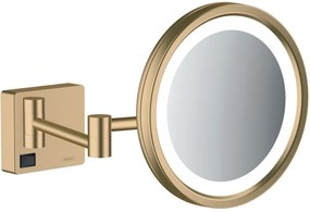 Hansgrohe AddStoris kozmetikai tükör 21.7x21.7 cm kerek világítással 41790140
