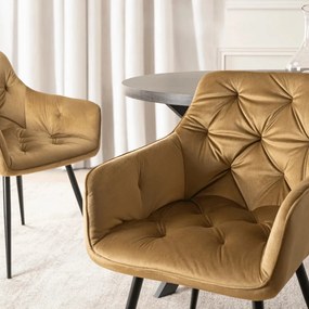 Mustár Bársony Étkezőszék. MODESTO