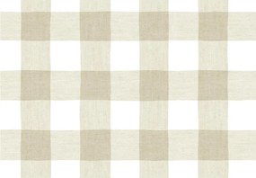 Parato Cristiana Masi Top Stripes Pic-Nic fehér-zöld kockás vlies tapéta – 38435