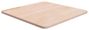 kezeletlen tömör tölgyfa négyzet asztallap 50x50x1,5 cm