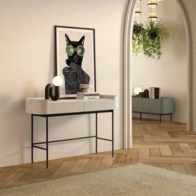 Zöld TV-állvány 180x55x40 cm Willa – MOME