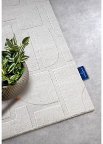 Krémszínű kézi szövésű gyapjú futószőnyeg 80x250 cm Alexis – Villeroy&amp;Boch
