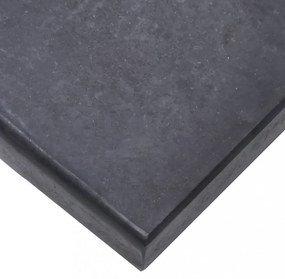 fekete gránit napernyőtalp 40 x 28 x 4 cm