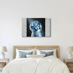 A pillangó képe a falon (90x60 cm)