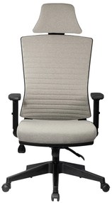Ello ergonómikus szövet irodai forgószék deréktámasszal, fejtámasszal
