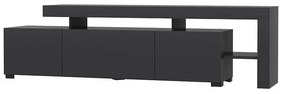 Design TV asztal Calissa 192 cm antracit