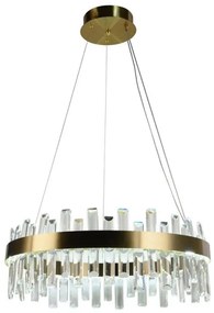 LED állítható fényerejű kristály csillár kábellel LED/80W/230V + DO