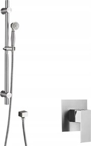 Falsík Alatti Zuhanyszett Szálcsiszolt Nikkel