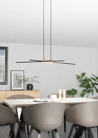 EGLO 900489 PANAGRIA Modern Led Függesztett Lámpa Fehér, Barna, Fekete LED IP20