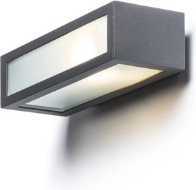 RENDL GINO fali lámpa antracit 230V LED E27 11W IP44
