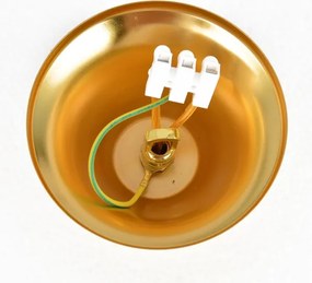 Brilagi - Láncos csillár ECLIPSE 5xE14/10W/230V Ø 38 cm fekete/arany