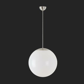 Osmont 63314 Isis S3 Pm függesztett műanyag lámpatest, szálcsiszolt rozsdamentes acél fehér, IP4