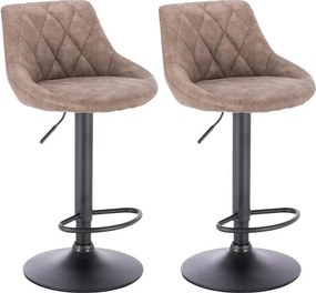 2x Bárszék Hawaj CL-3235 Taupe (szürkésbarna)