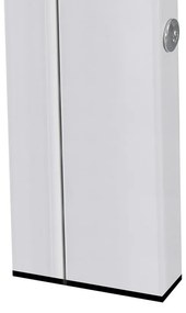 Ezra 120 cm szögletes üveg étkezőasztal