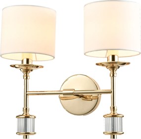 Cosmolight SUTTON W02415AU-WH Fali lámpa 2x25W/E14 ip20