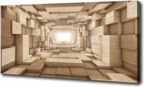 Vászonkép Fa alagút 120x60 cm