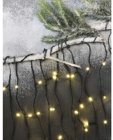 LED Karácsonyi kültéri lánc 200xLED/8 mód  8,6m IP44 meleg fehér