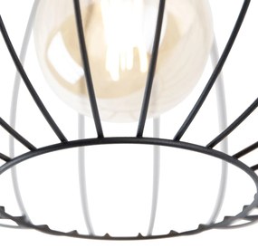 Okos mennyezeti lámpa fekete, Wi-Fi-vel, G95 - Margarita