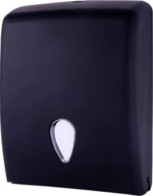 Törölközőtartó HES48 Fekete 600 levélhez-matt, stílusos design