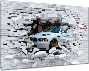 Vászonkép 90x60 Bmw alacsony profilú gumiabroncsok