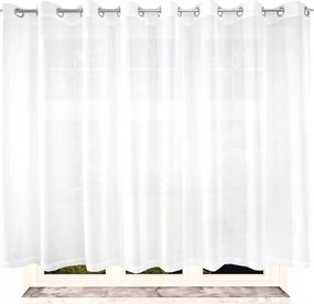 Függöny Készre szerelve 150x300 fátyol karikák