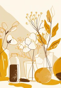 Poszter 68x98cm Napsütötte árnyalat