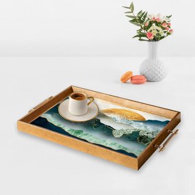 Üveg tálca, 38×24 cm – TPEA9870