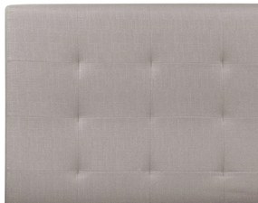 Franciaágy 140 cm ROLLA (ágyráccsal) (világosszürke). 1007494