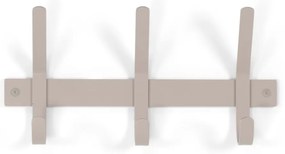 Szürke-bézs fém fali fogas Dexter – Spinder Design