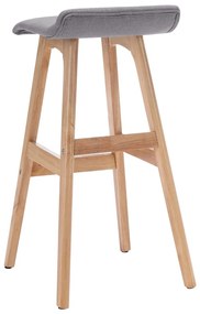 világosszürke szövet bárszék