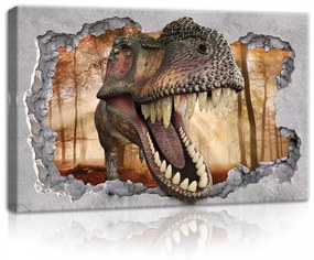 T-Rex, vászonkép, 60x40 cm méretben
