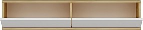 Aplos 120 - Sapphire Oak, White
