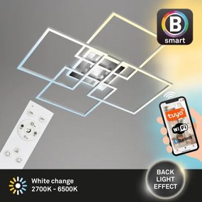 Brilo - FRAME LED 50W 230V Wi-Fi Tuya dimmable ceiling light + remote