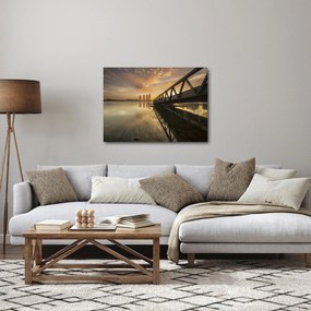 A móló képe (70x50 cm)