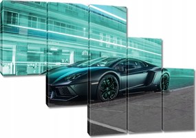 Vászonkép 150x105 Szuper autó Türkiz