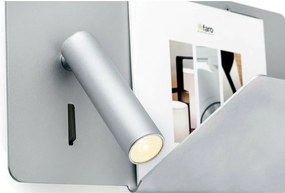 Fali Lámpa Ezüst SUAU FARO 62123